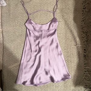 Zara Satin Effect Dress